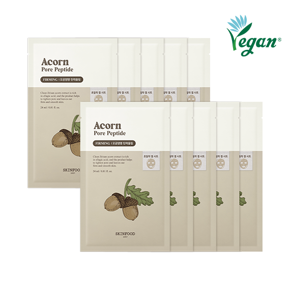Acorn Pore Peptide Mask 10ea