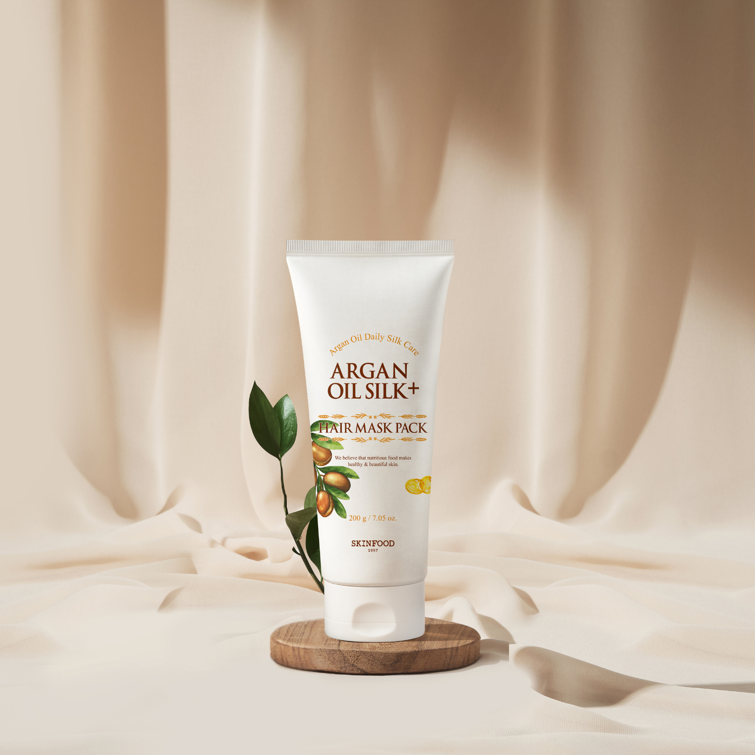 Argan Oil Silk Plus Hair Mask Pack
