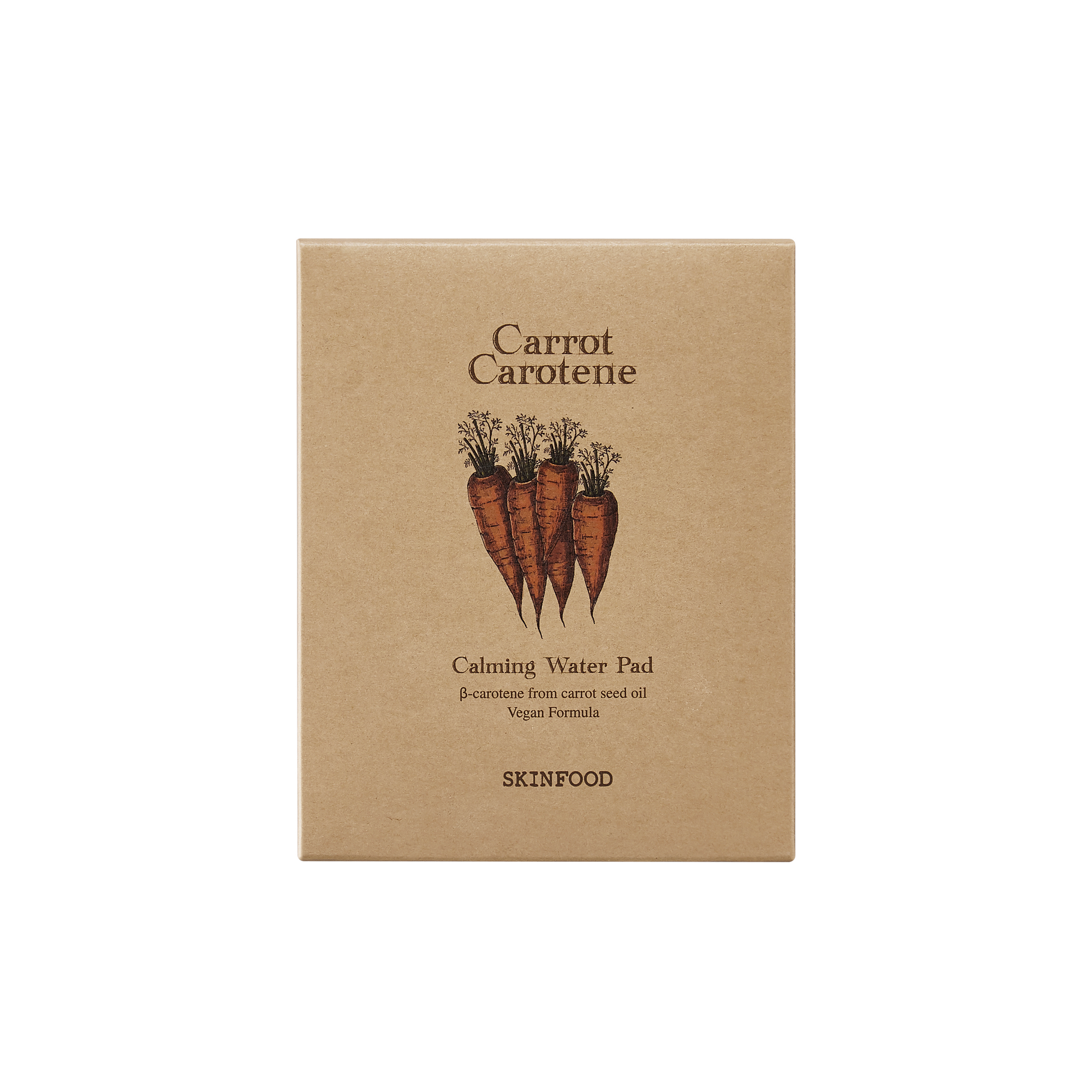 Carrot Carotene Calming Water Pad Set (2 Pcs, 3 Sets)