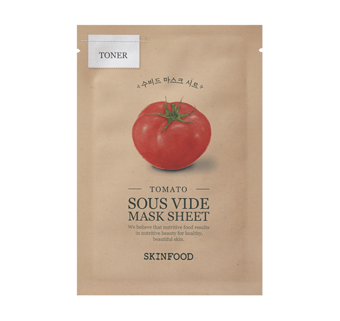 Tomato Sous Vide Mask Sheet