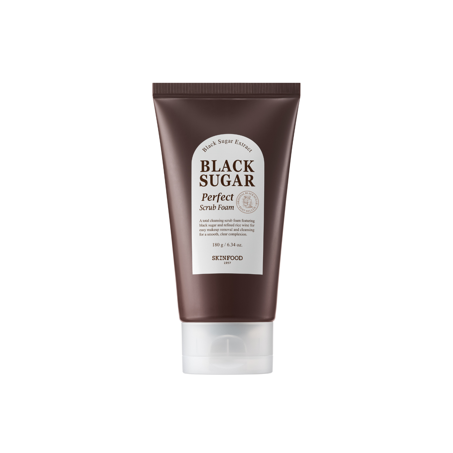 Black Sugar Perfect Scrub Foam Skinfood