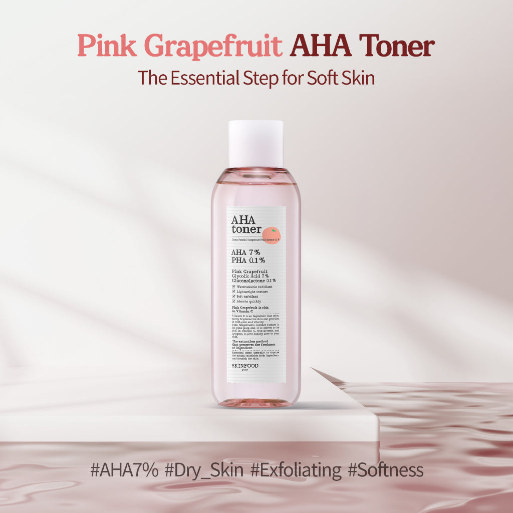 Pink Grapefruit AHA Toner