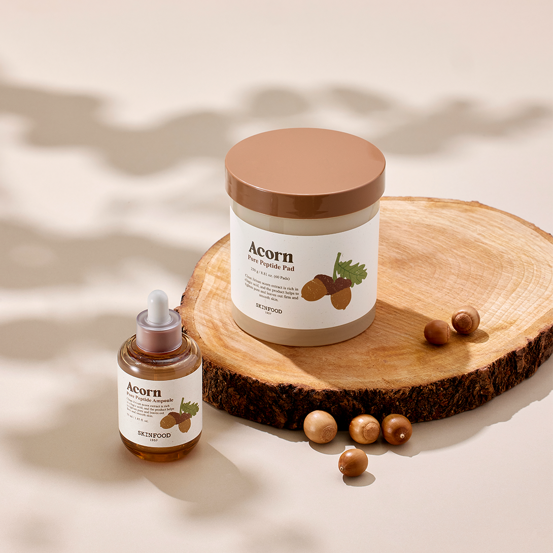 SKINFOOD Acorn Pore Peptide Pad