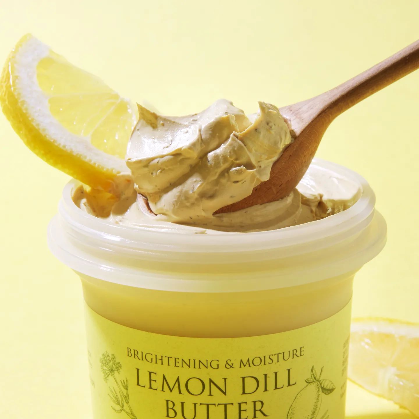 Lemon Dill Butter Food Mask