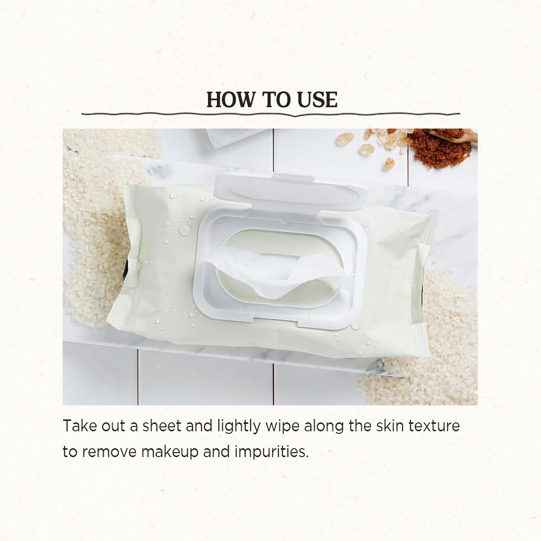 Rice Daily Brightening Cleansing Tissue