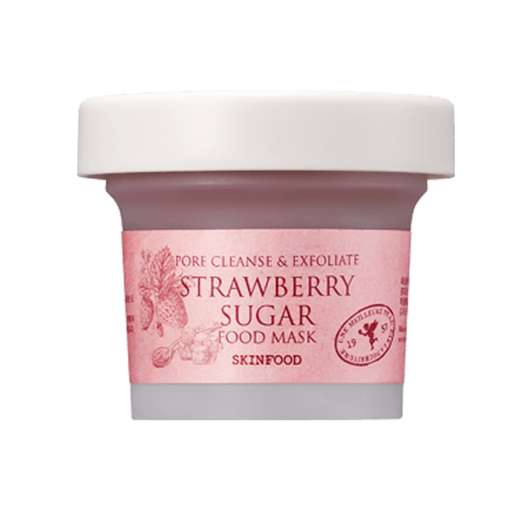 Strawberry Sugar Food Mask